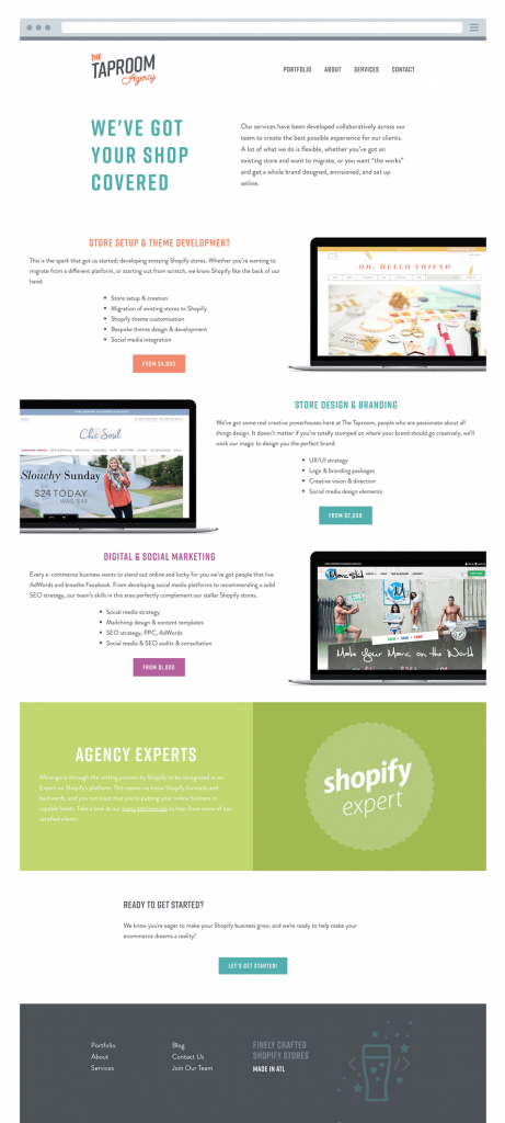 Atlanta Shopify Website Designer